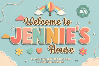 Designing Cozy Projects with Jennies House Font