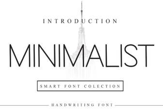 Minimalist Font Guide for Clean Web Design