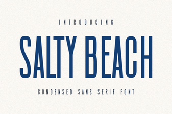Salty Beach Font: Creative Coastal Design Ideas