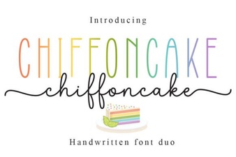 Chiffoncake Duo Font for Elegant Typography