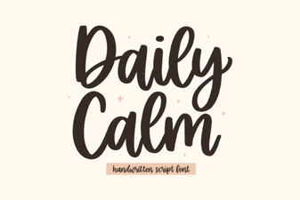 Daily Calm Font: Crafting Serene Digital Experiences