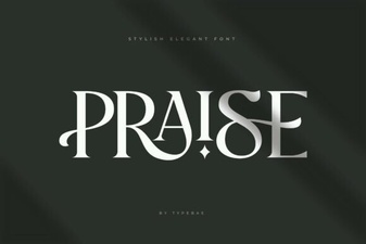 Praise Font: Elegant Typography for Creative Projects